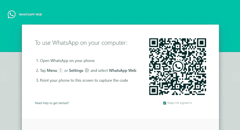 storing WhatsApp Web alternatief